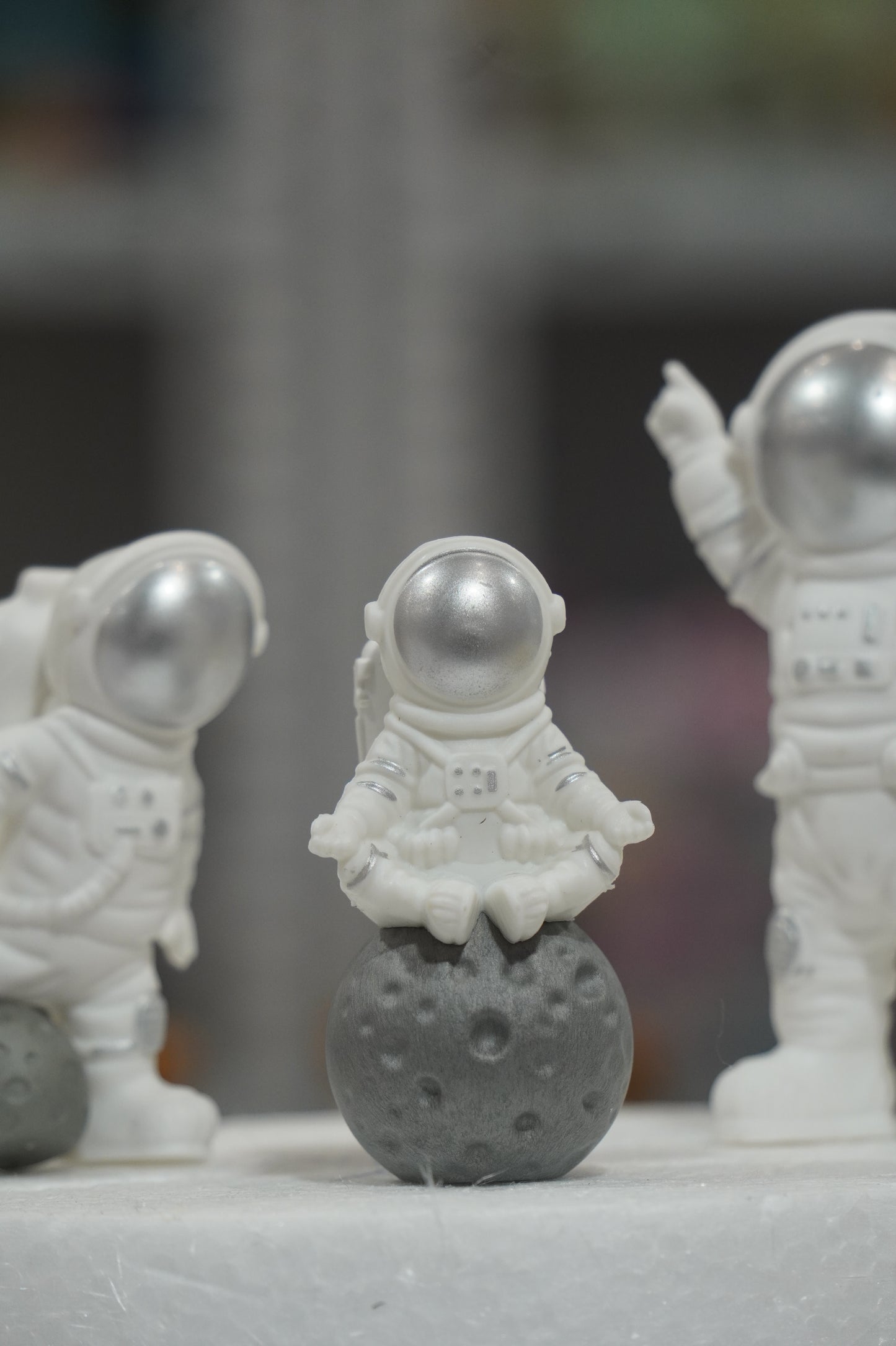 Astronaut Cake Toppers Set (Pack of 3)