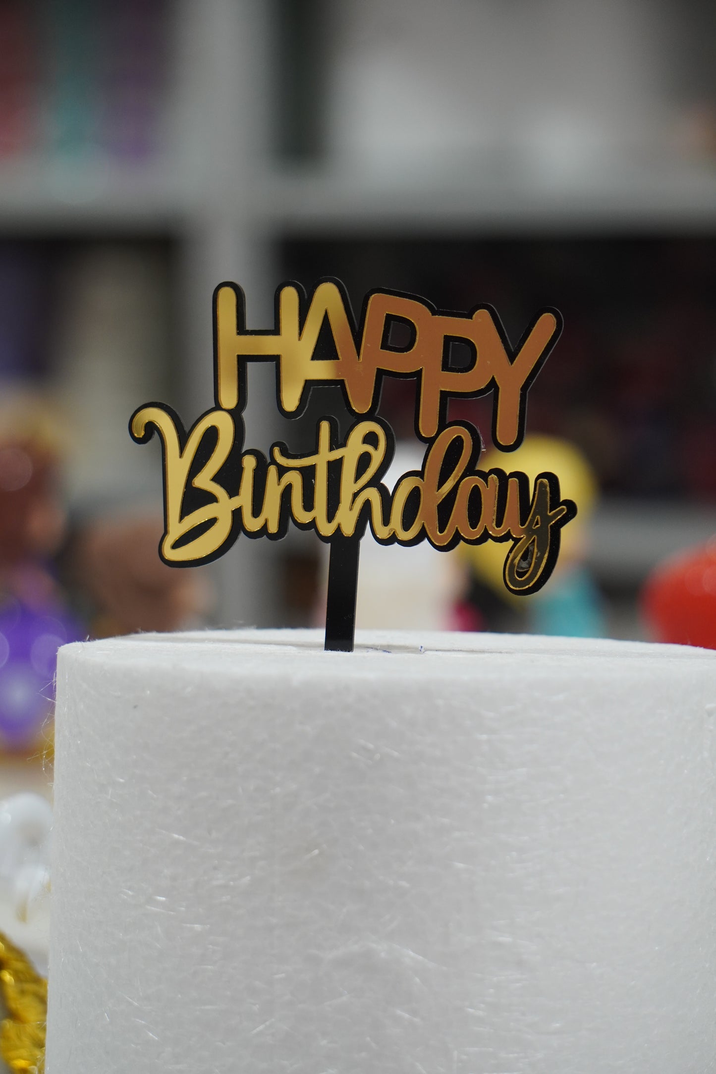 Happy Birthday Cake Toppers