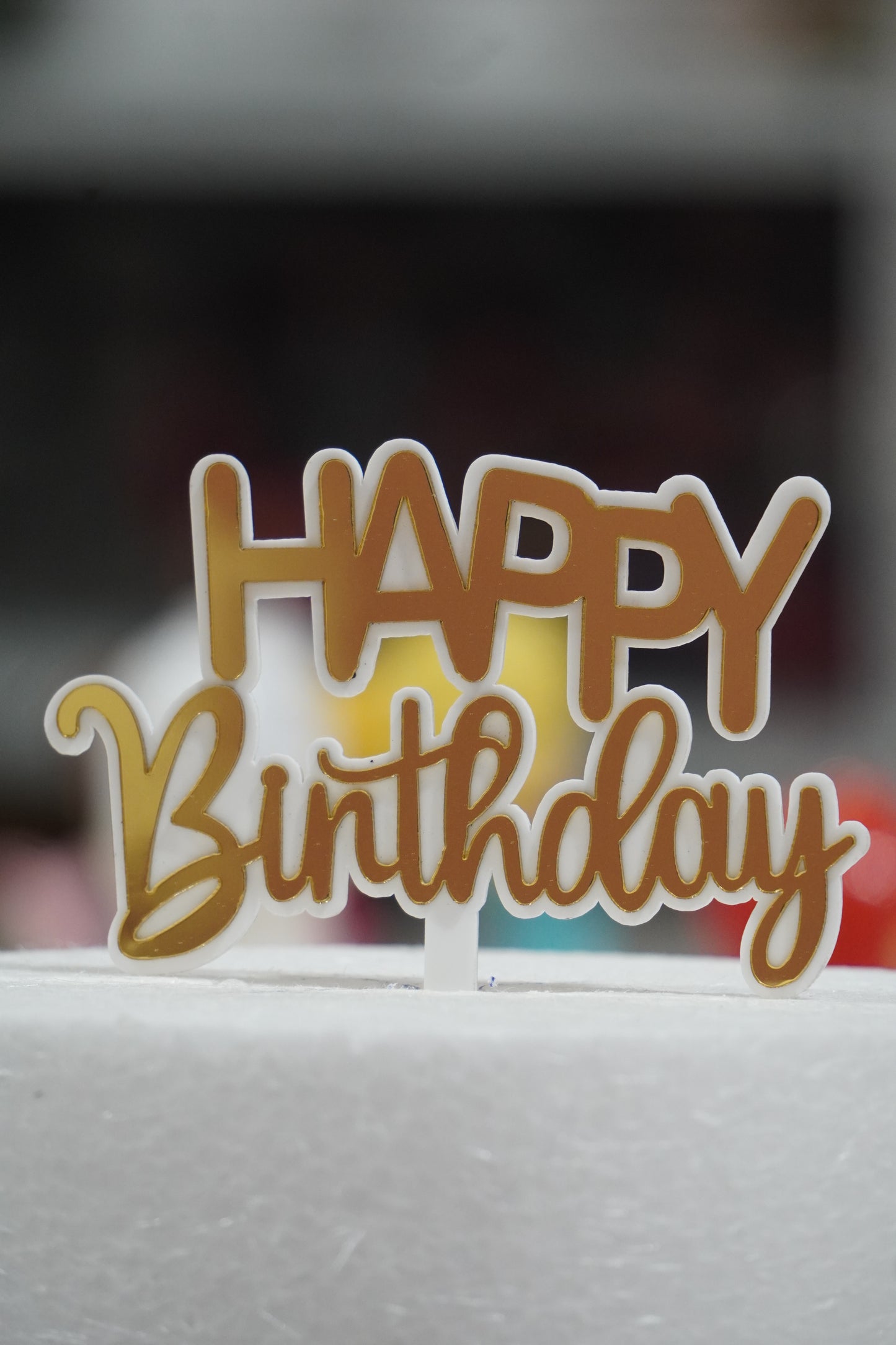 Happy Birthday Cake Toppers