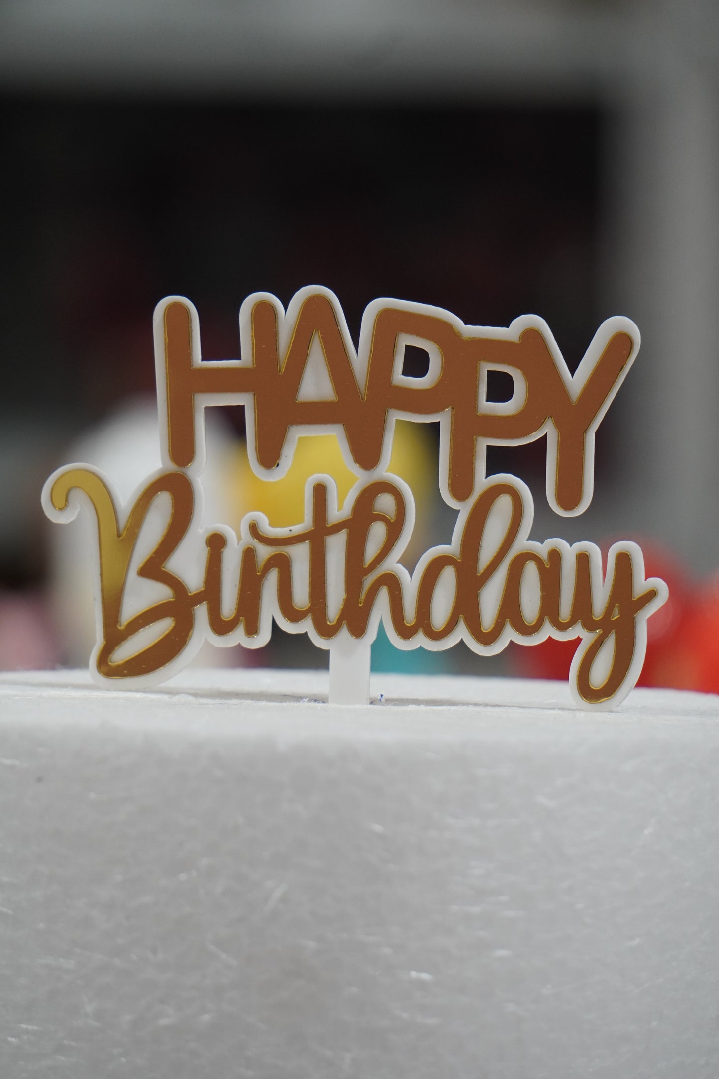 Happy Birthday Cake Toppers