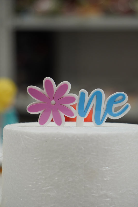 One Cake Topper (First Birthday Topper)