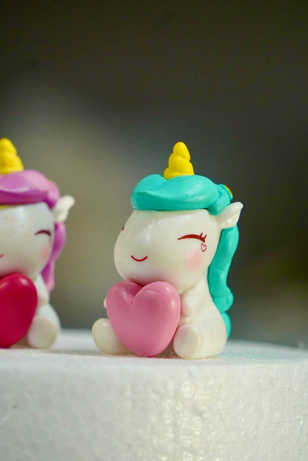Unicorn Cake Toppers Set of 3