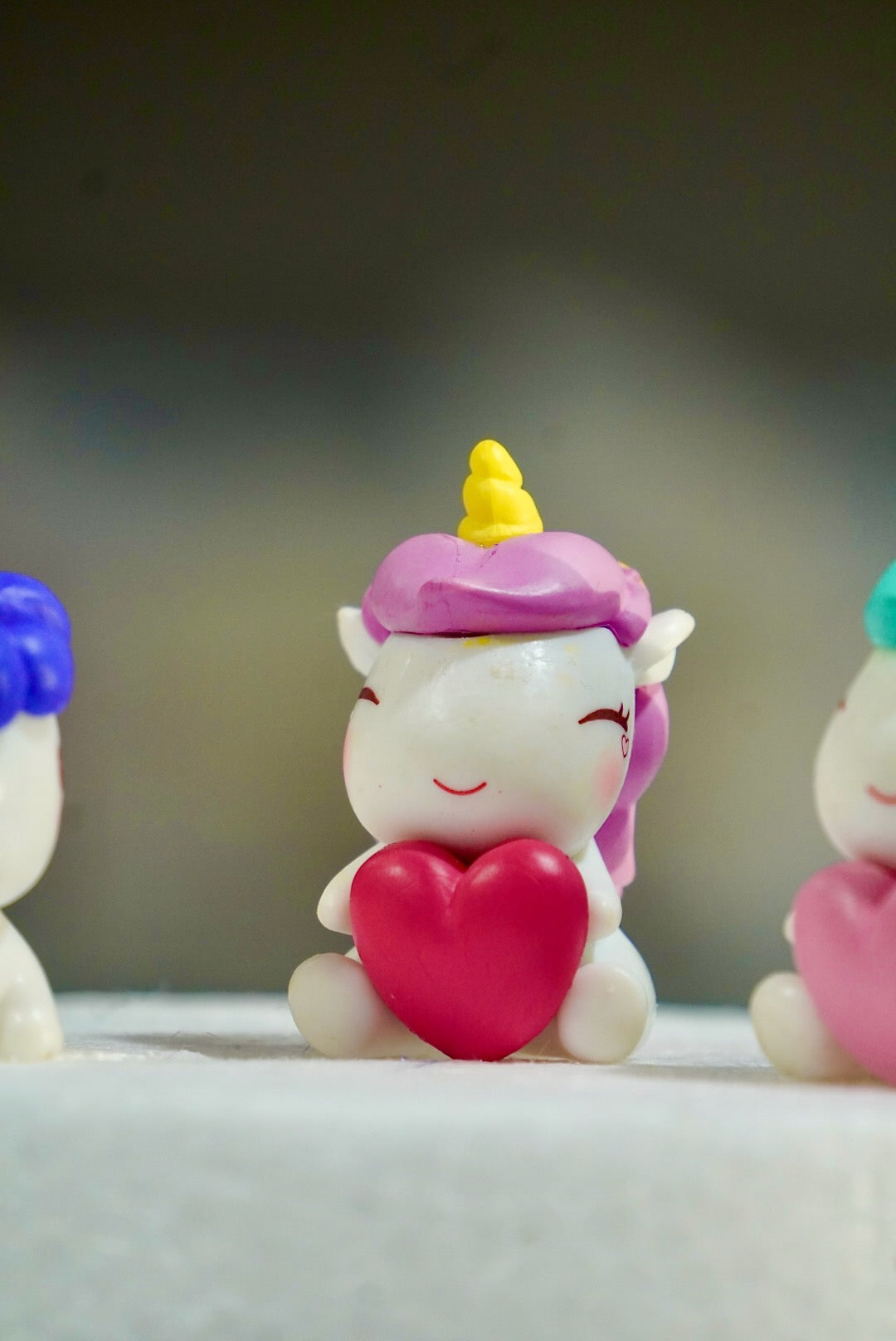 Unicorn Cake Toppers Set of 3