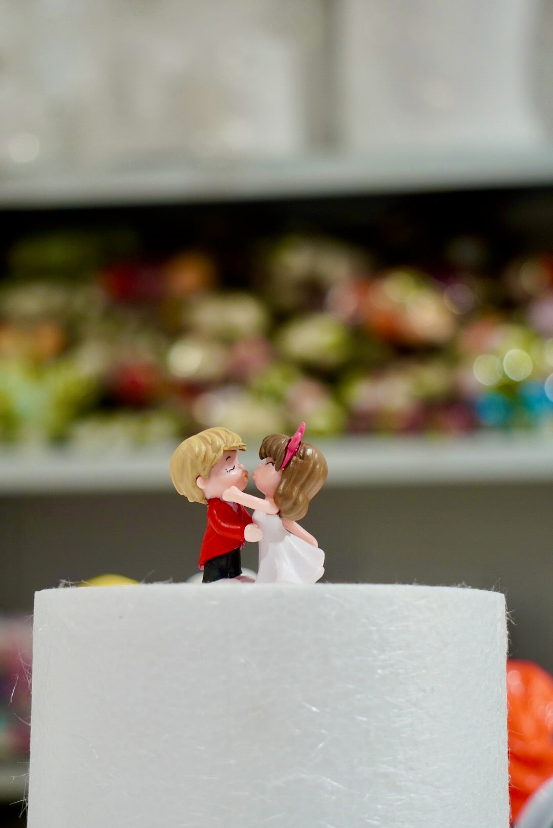 Kissing Couple Cake Toppers