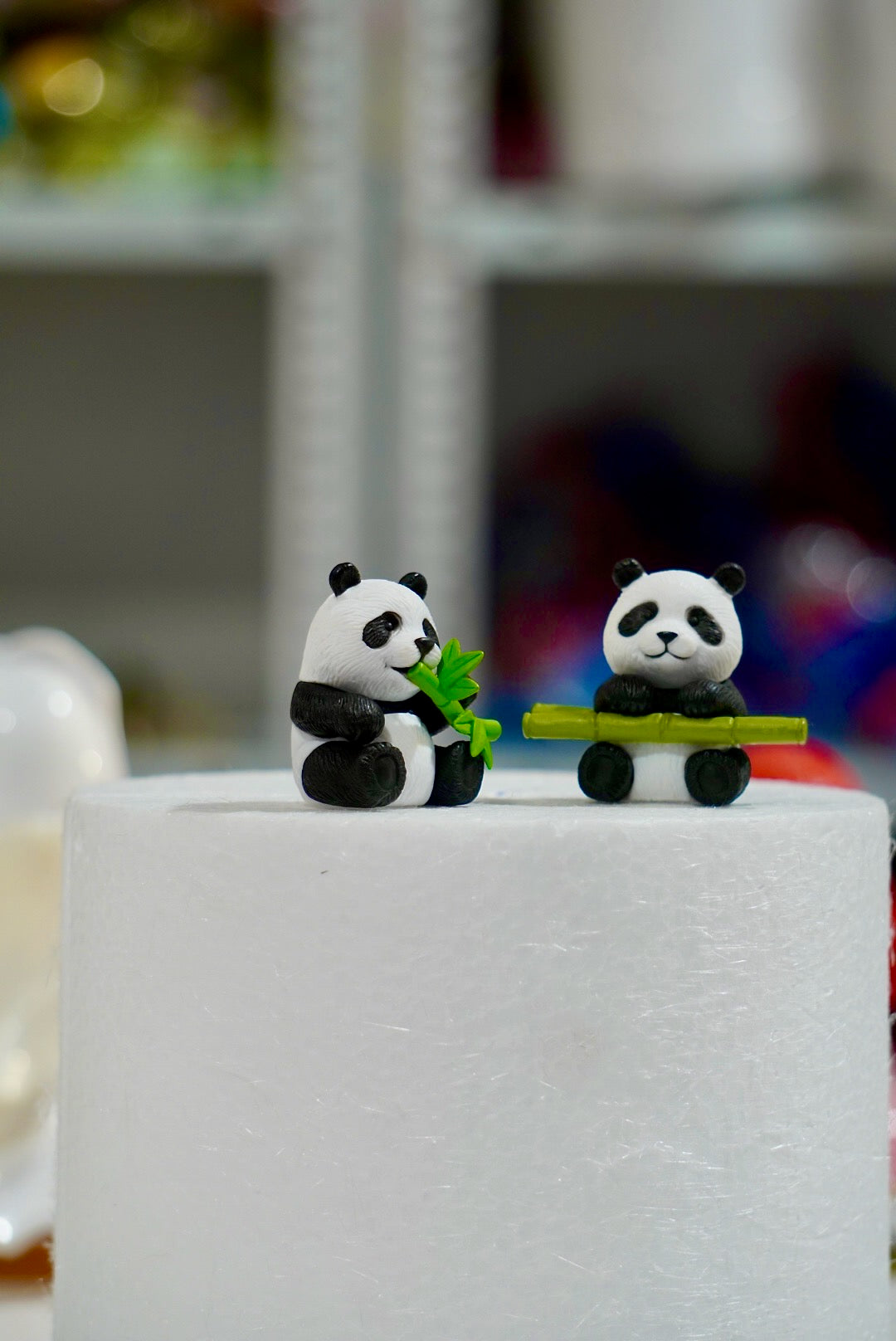 Panda Cake Toppers Pair