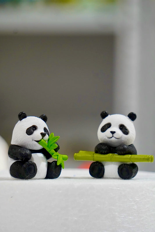 Panda Cake Toppers Pair