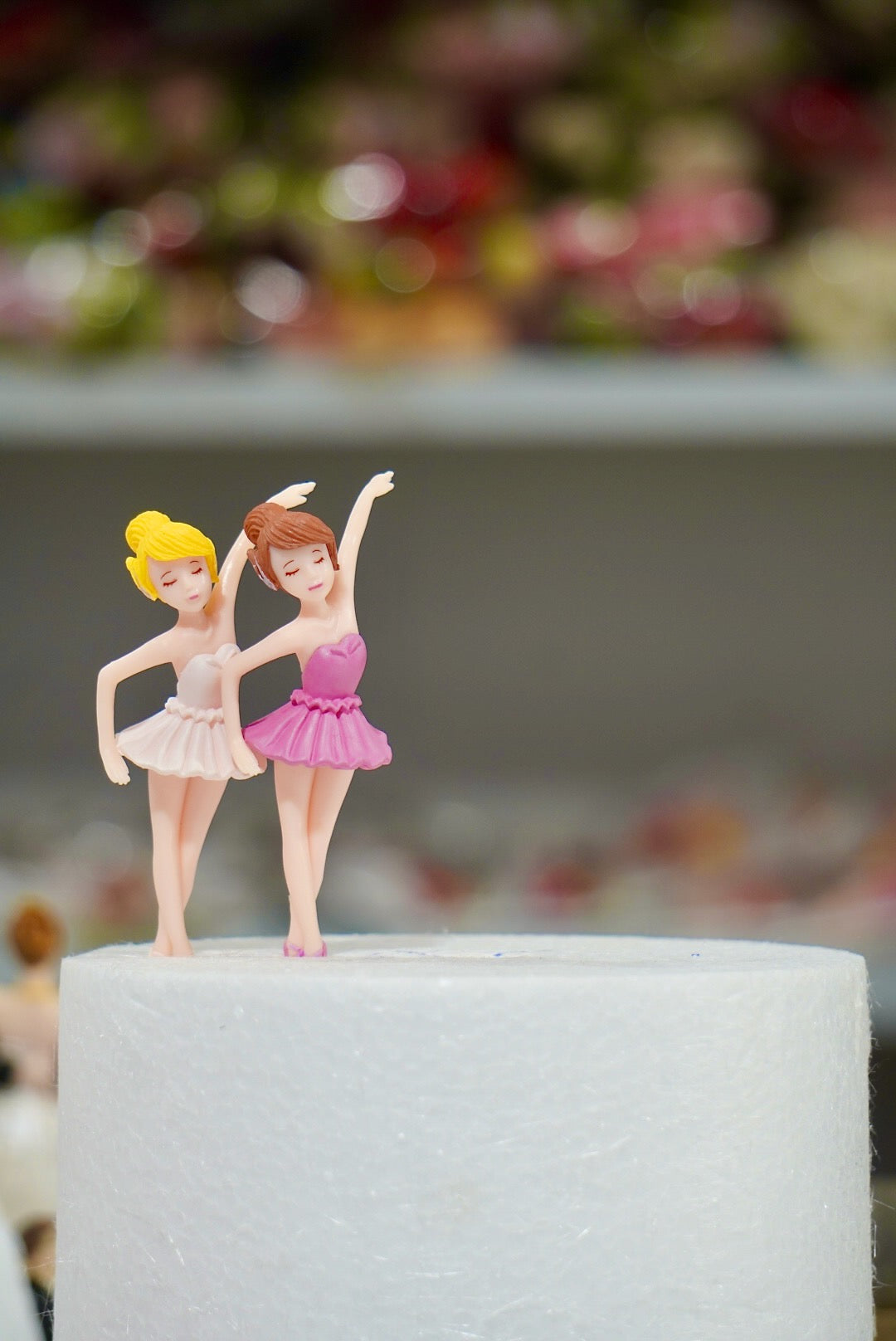 Ballerina Cake Toppers Pair