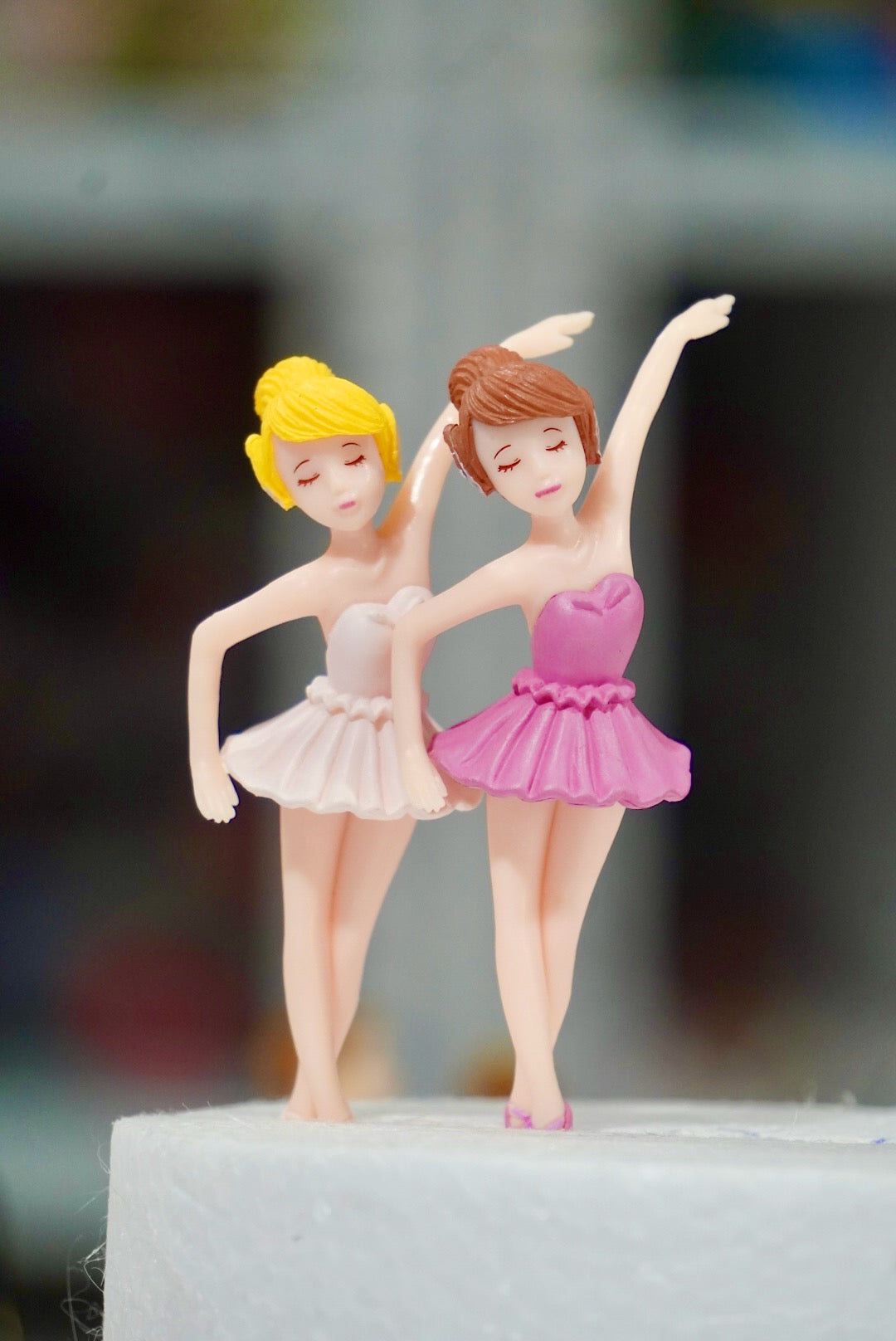 Ballerina Cake Toppers Pair