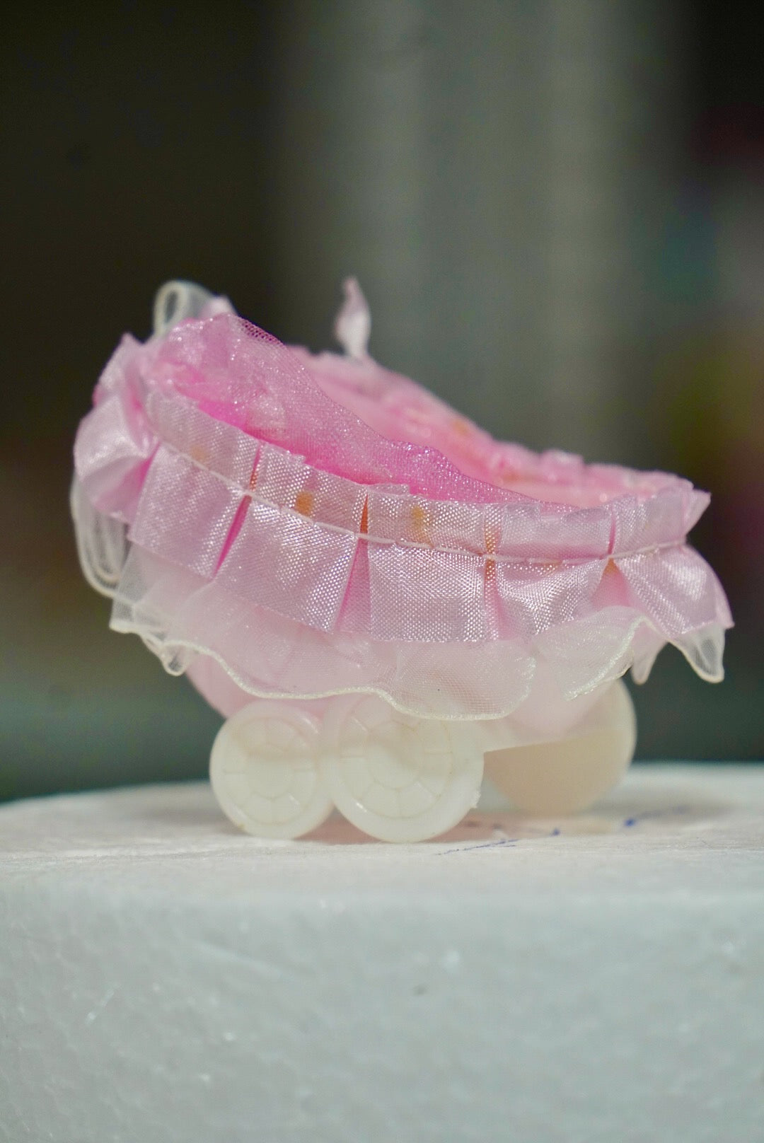 Baby Stroller Cake Topper