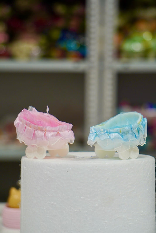 Baby Stroller Cake Topper