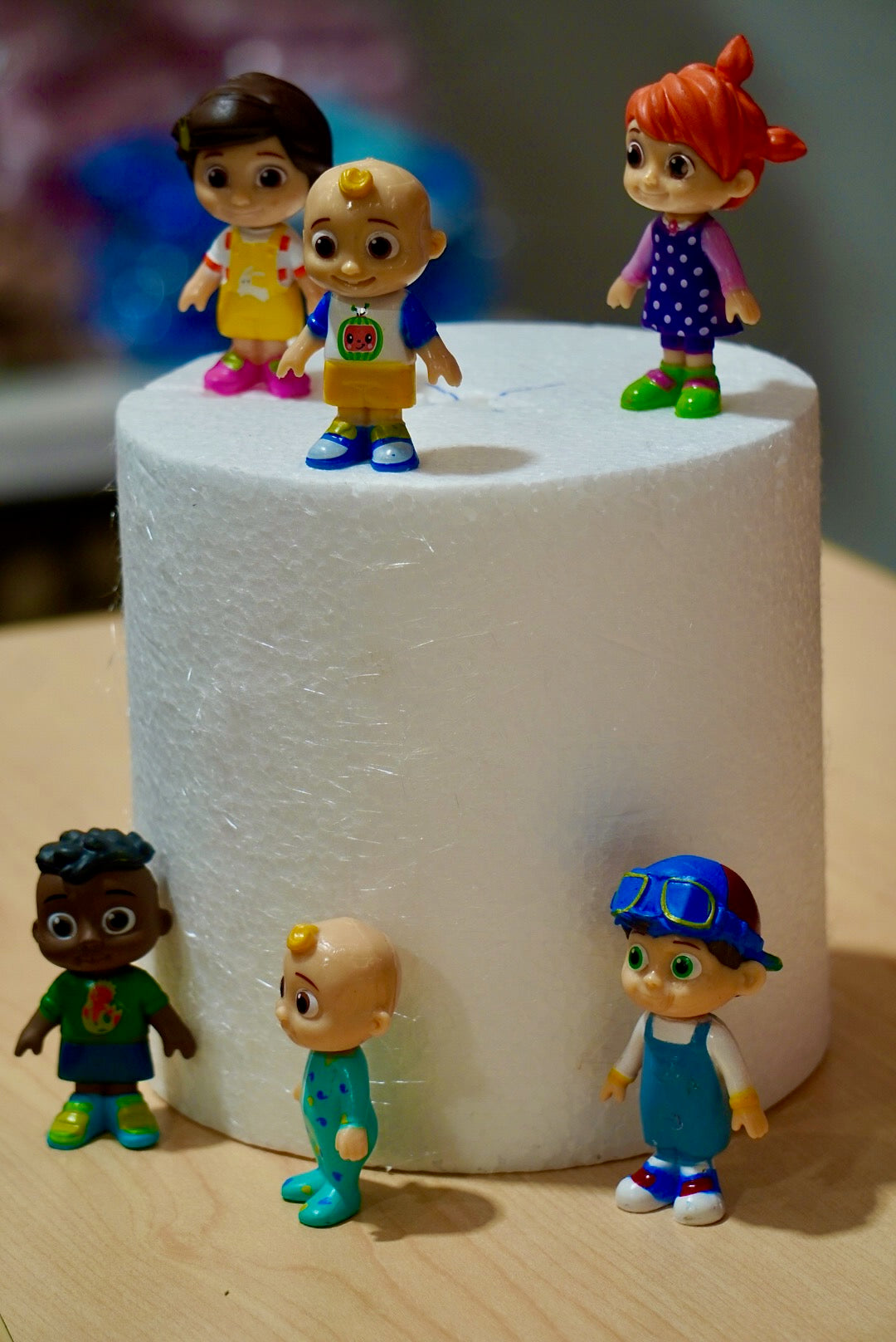 Cocomelon Cake Toppers Pack of 6