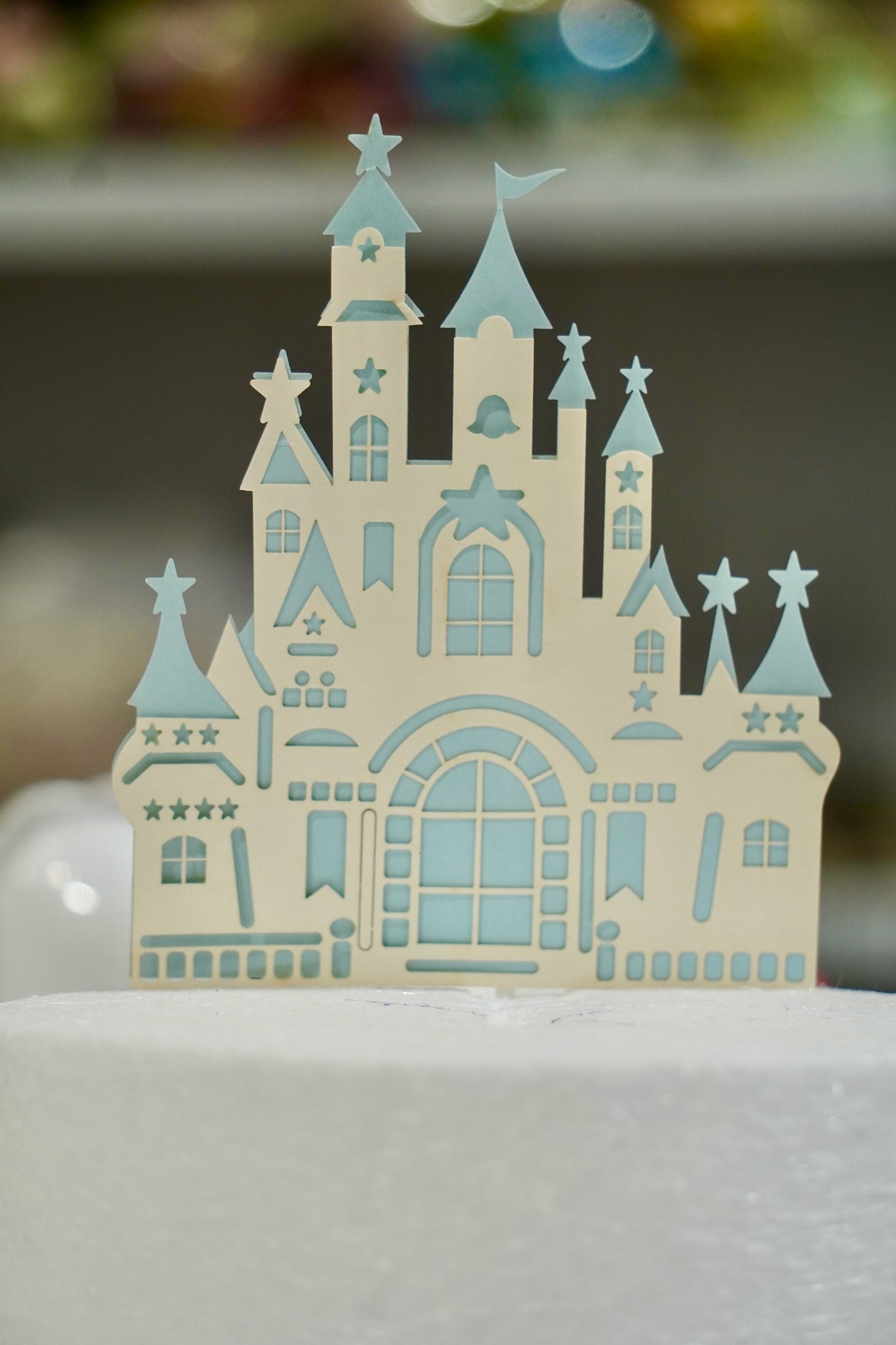 Castle Two Layer Paper Topper