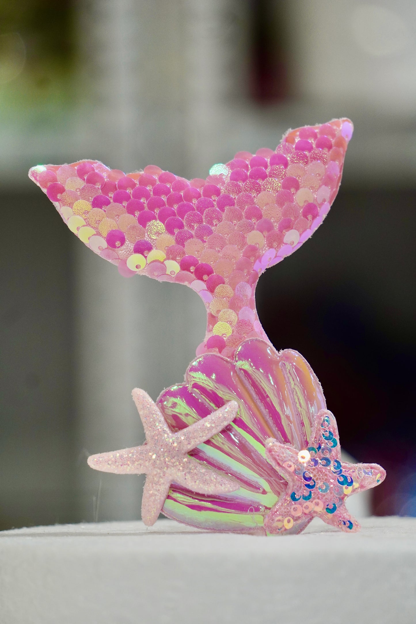 Sequin Mermaid Tail Topper