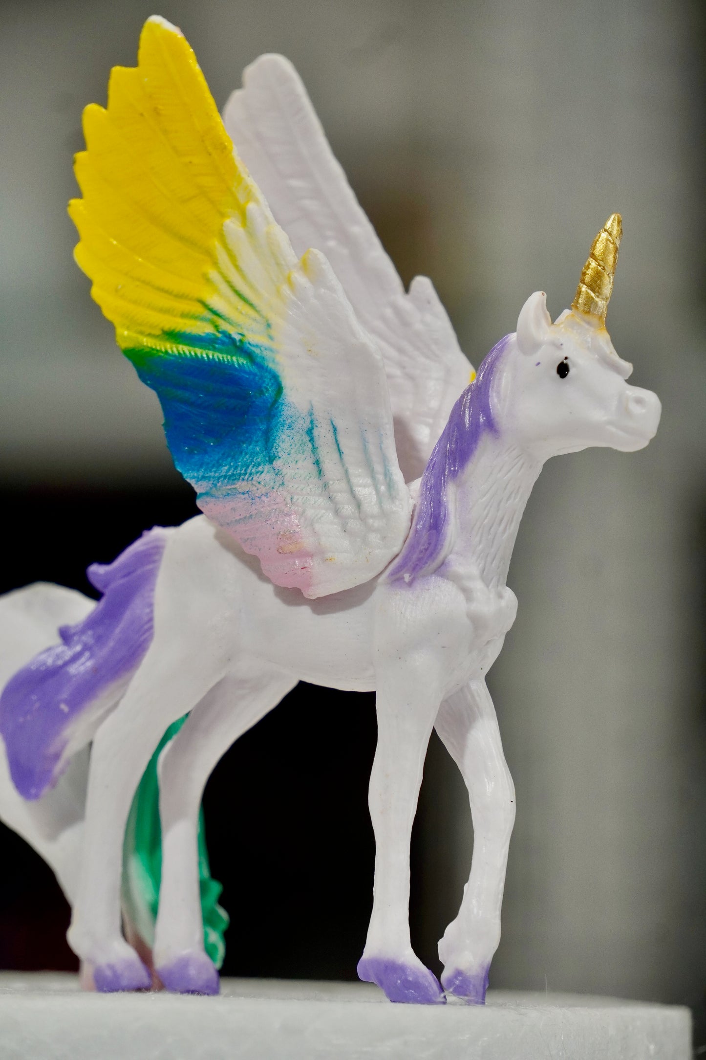 Unicorn Horses Toppers Set of 4