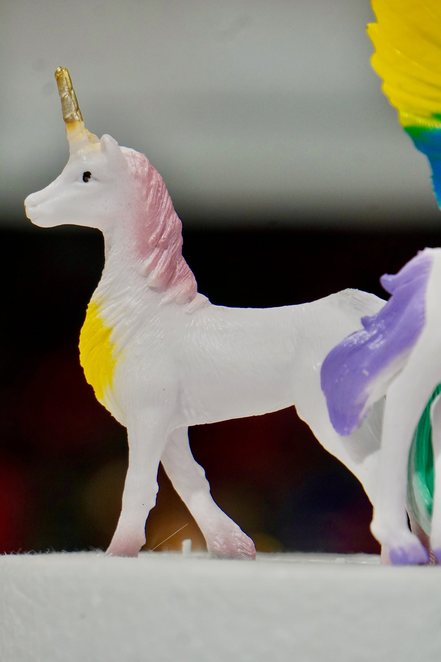Unicorn Horses Toppers Set of 4