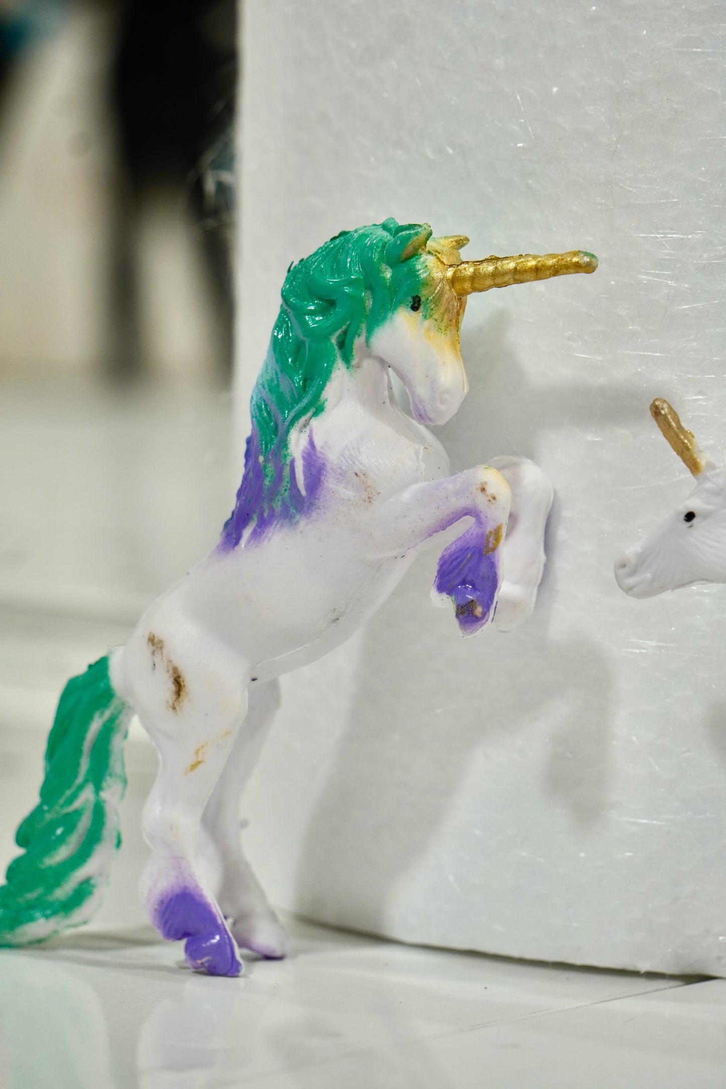 Unicorn Horses Toppers Set of 4