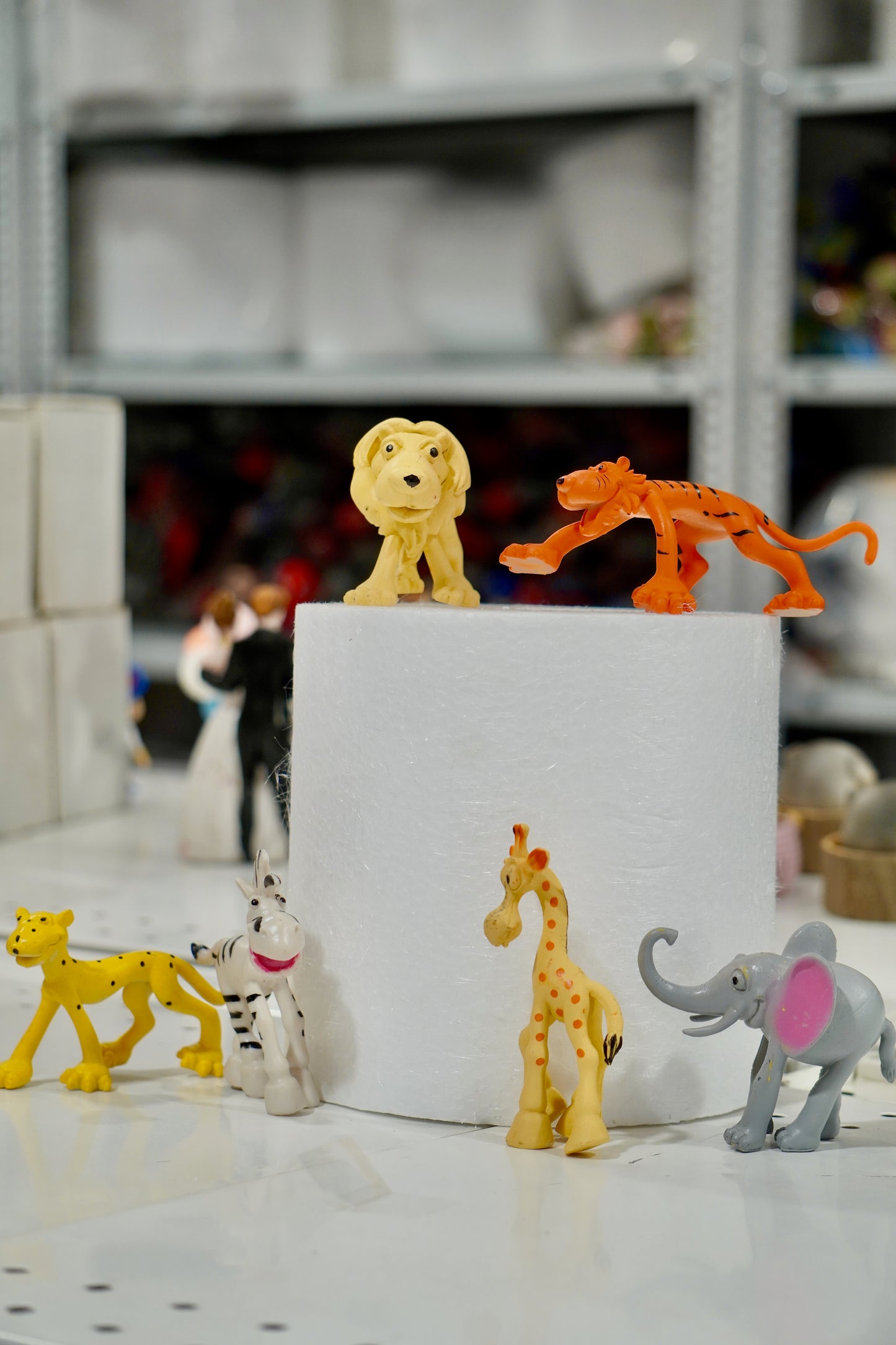 Animal Toys for Jungle Safari Cakes