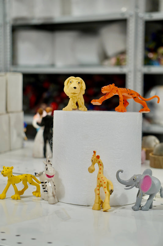 Animal Toys for Jungle Safari Cakes