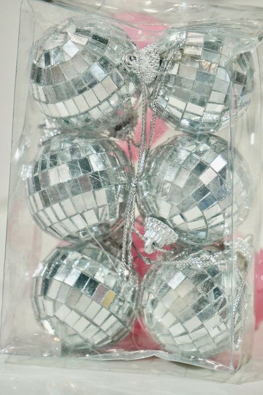 2.5 Inch Disco Balls Pack of 6