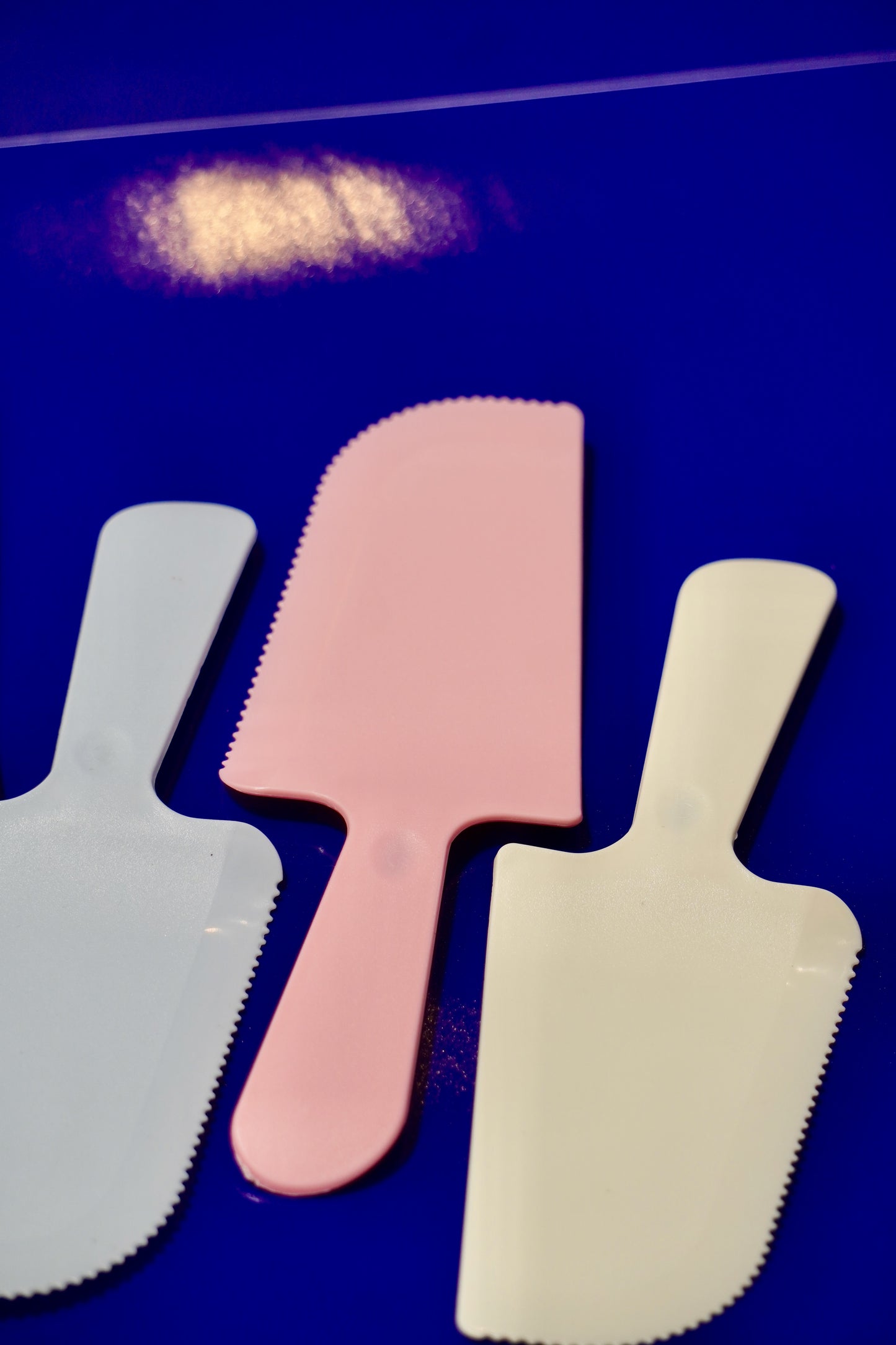 Cake Serving Knife Set Pack of 4 | Colored Cake Cutting Knives
