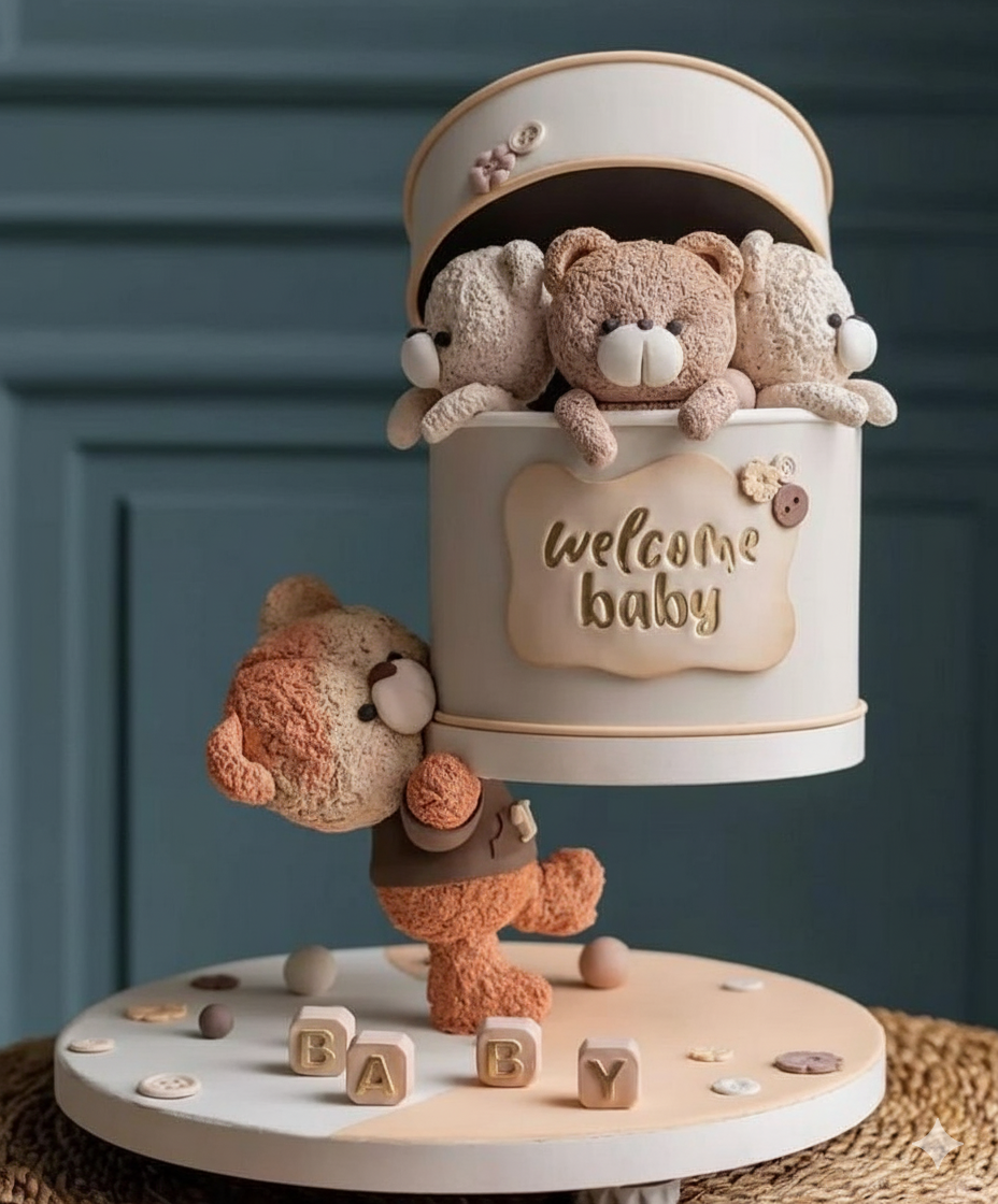 Anti Gravity Cake Stand