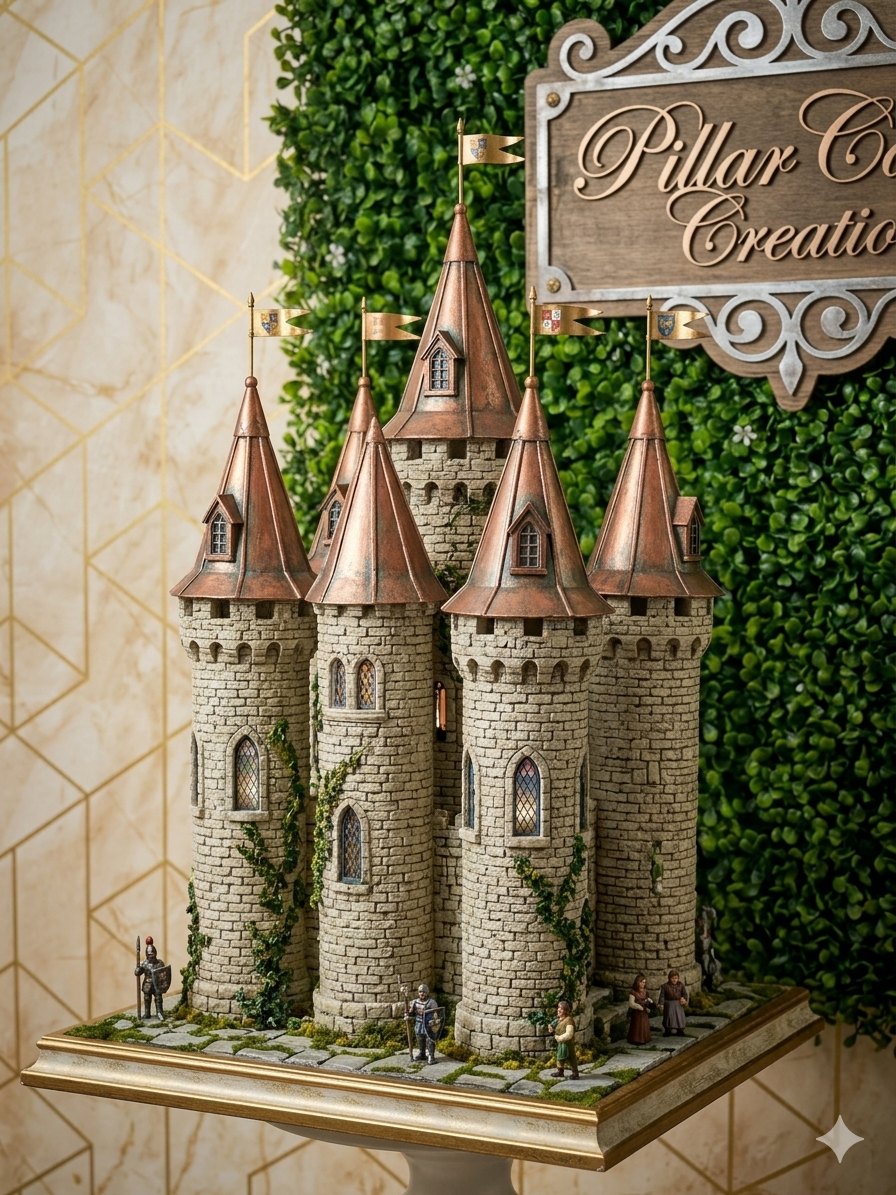 Castle Pillars Dummy (Pack of 4 Pieces )
