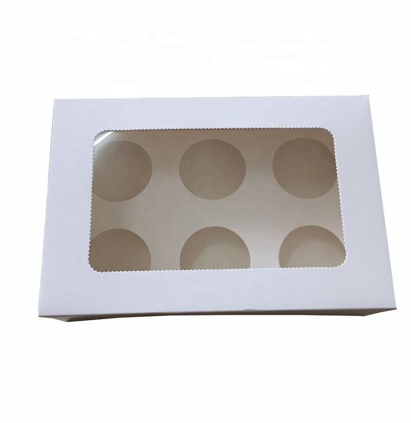 Cupcake Boxes / 10sets – 4, 6 & 12 Hole with Inserts | Premium Bakery Packaging
