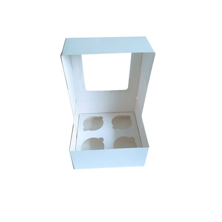 Cupcake Boxes / 10sets – 4, 6 & 12 Hole with Inserts | Premium Bakery Packaging