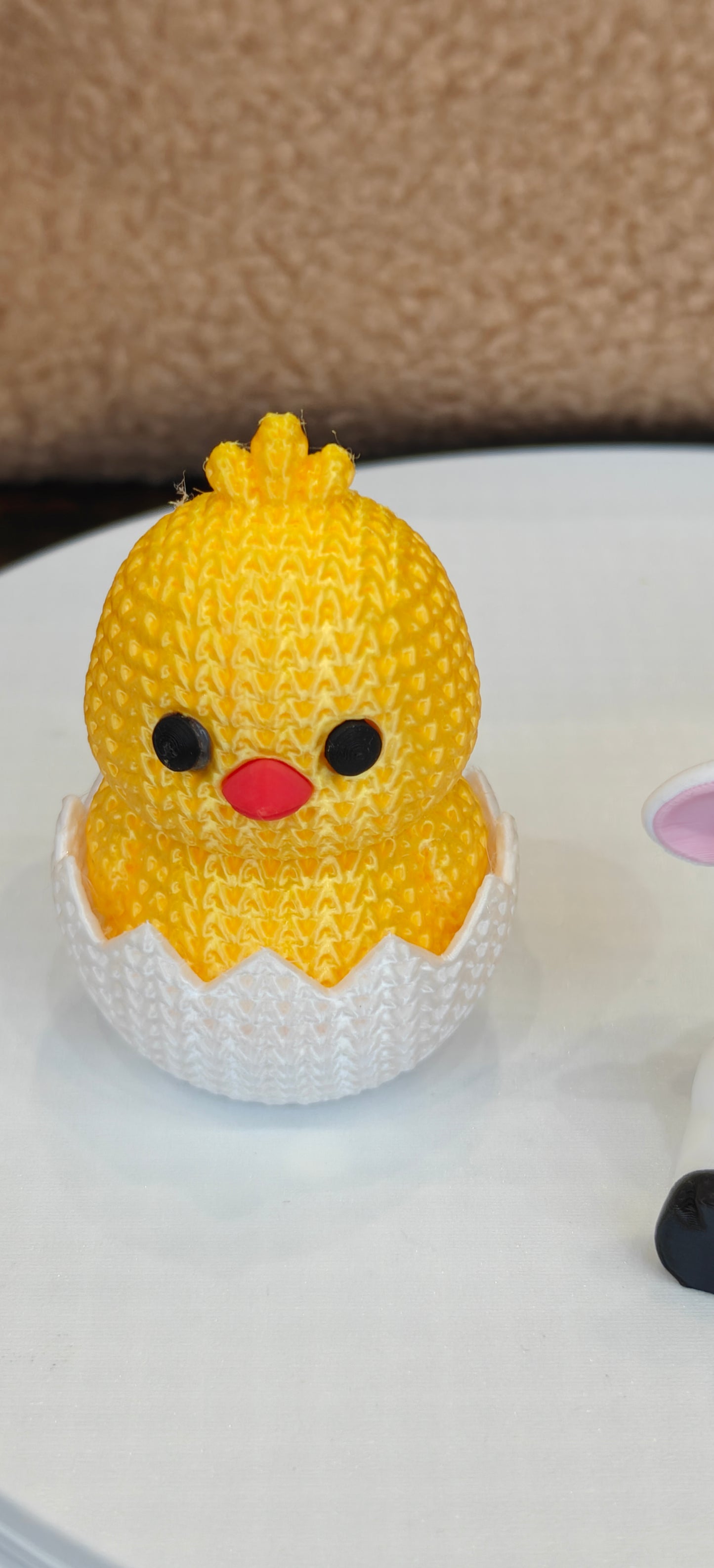 3D Printed Farm Animal Cake Toppers Set – Cow, Sheep & Chicken (2")