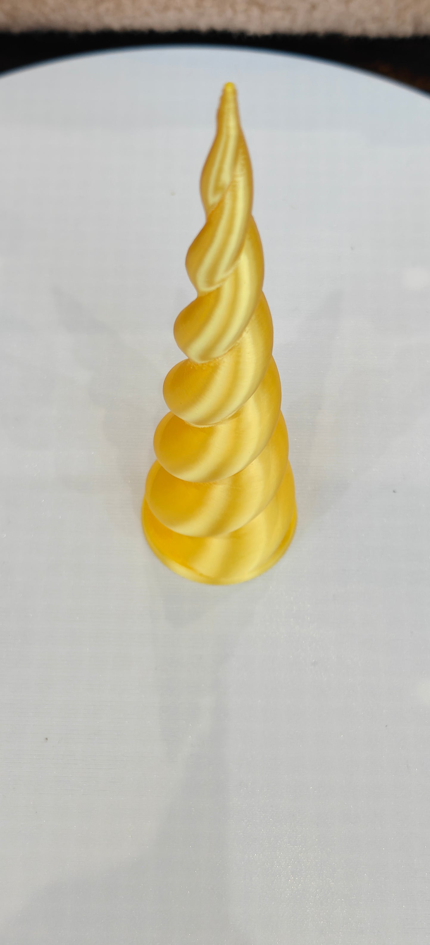 Unicorn Horn Cake Topper – 6" Tall