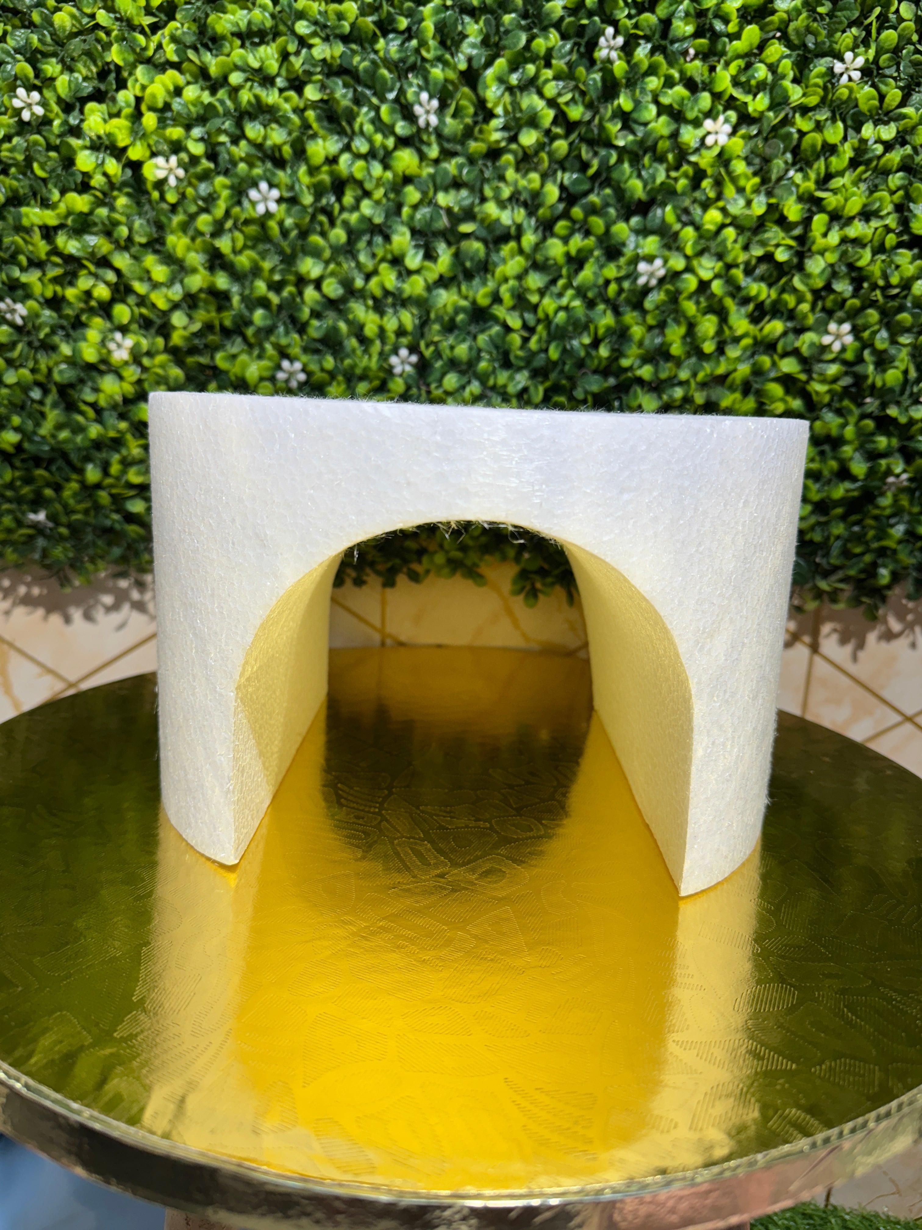 Train Passing Cake Dummy