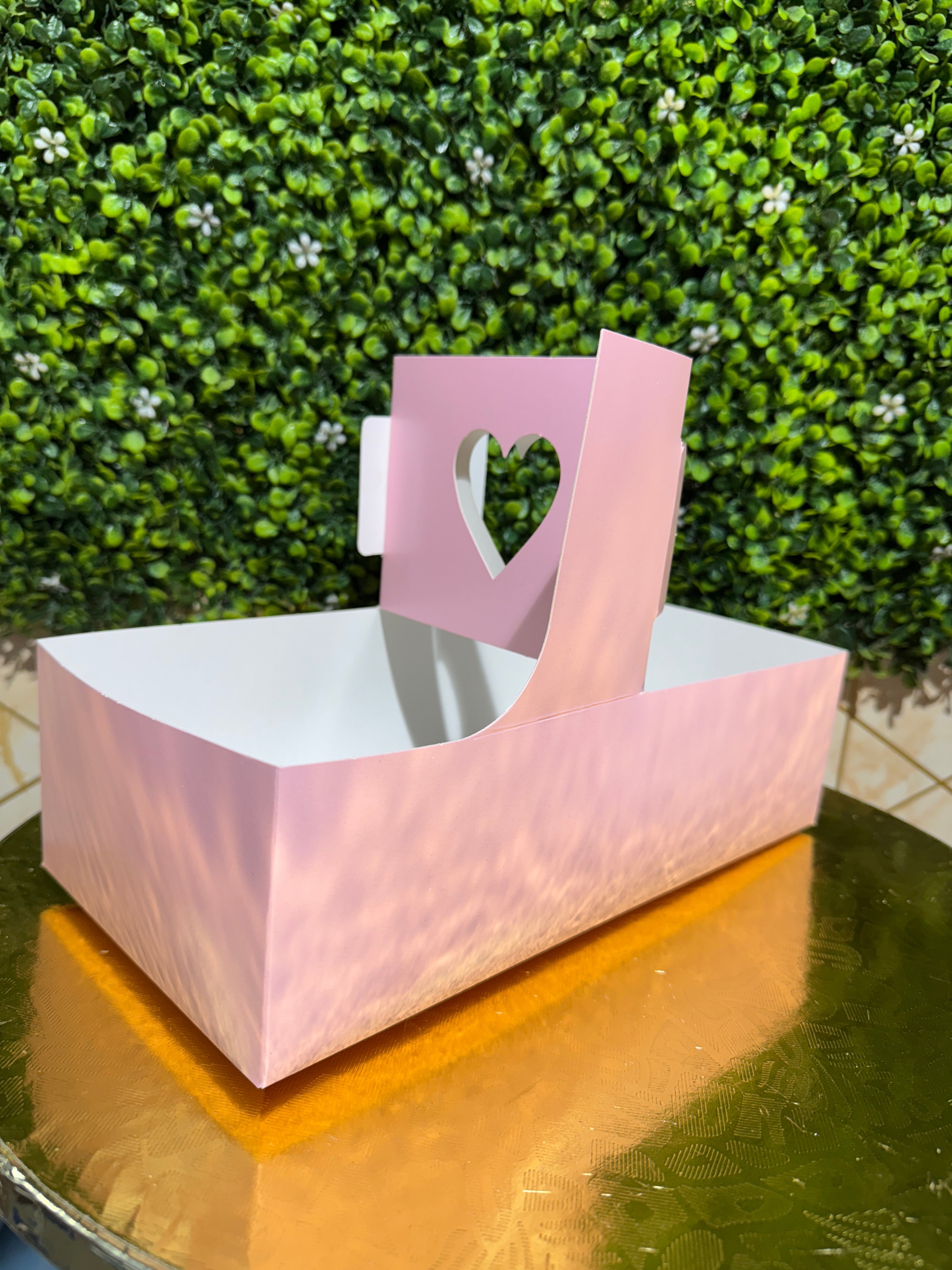 Heart Handle Hamper Box Pack Of 10