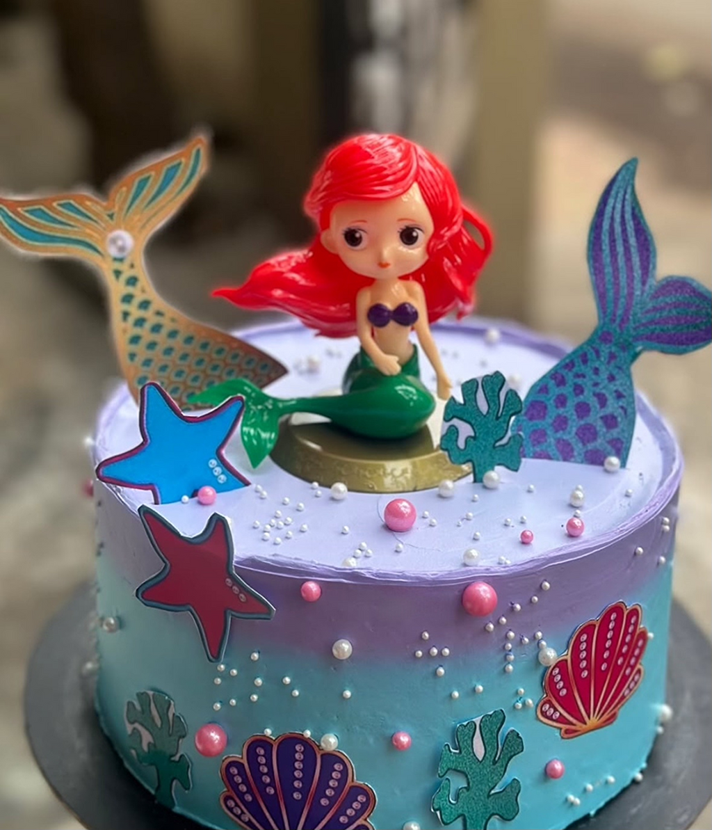 Mermaid Doll Cake