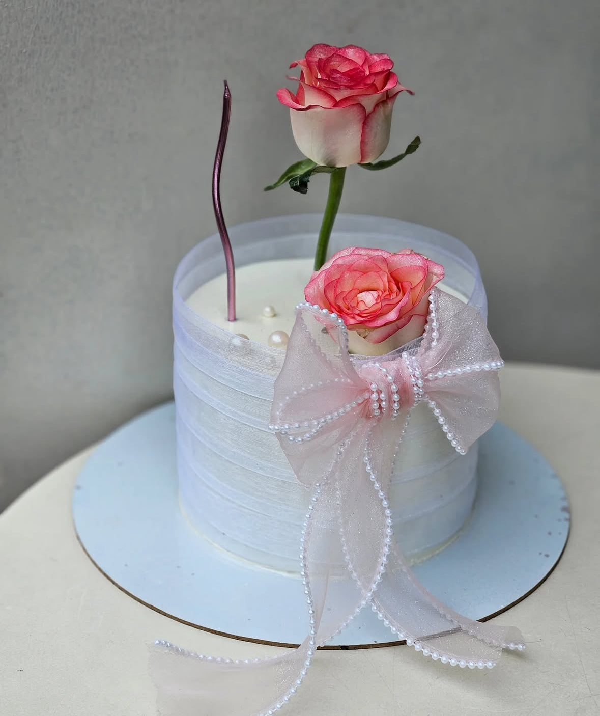 Pearl Ribbons 2" wide 9 meters long
