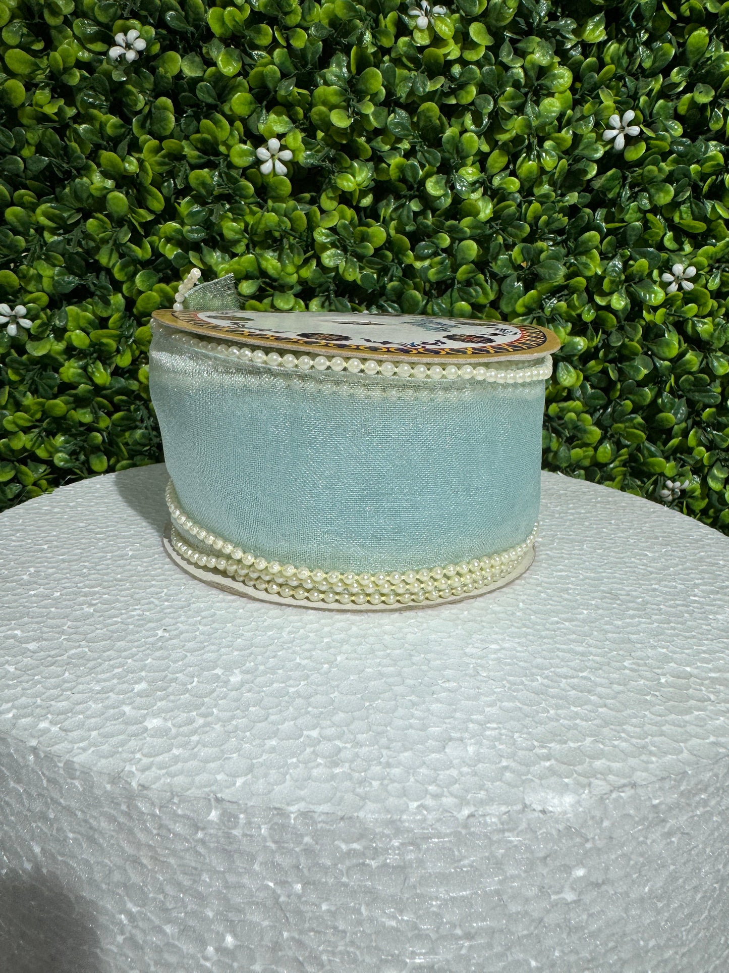 Pearl Ribbons 2" wide 9 meters long
