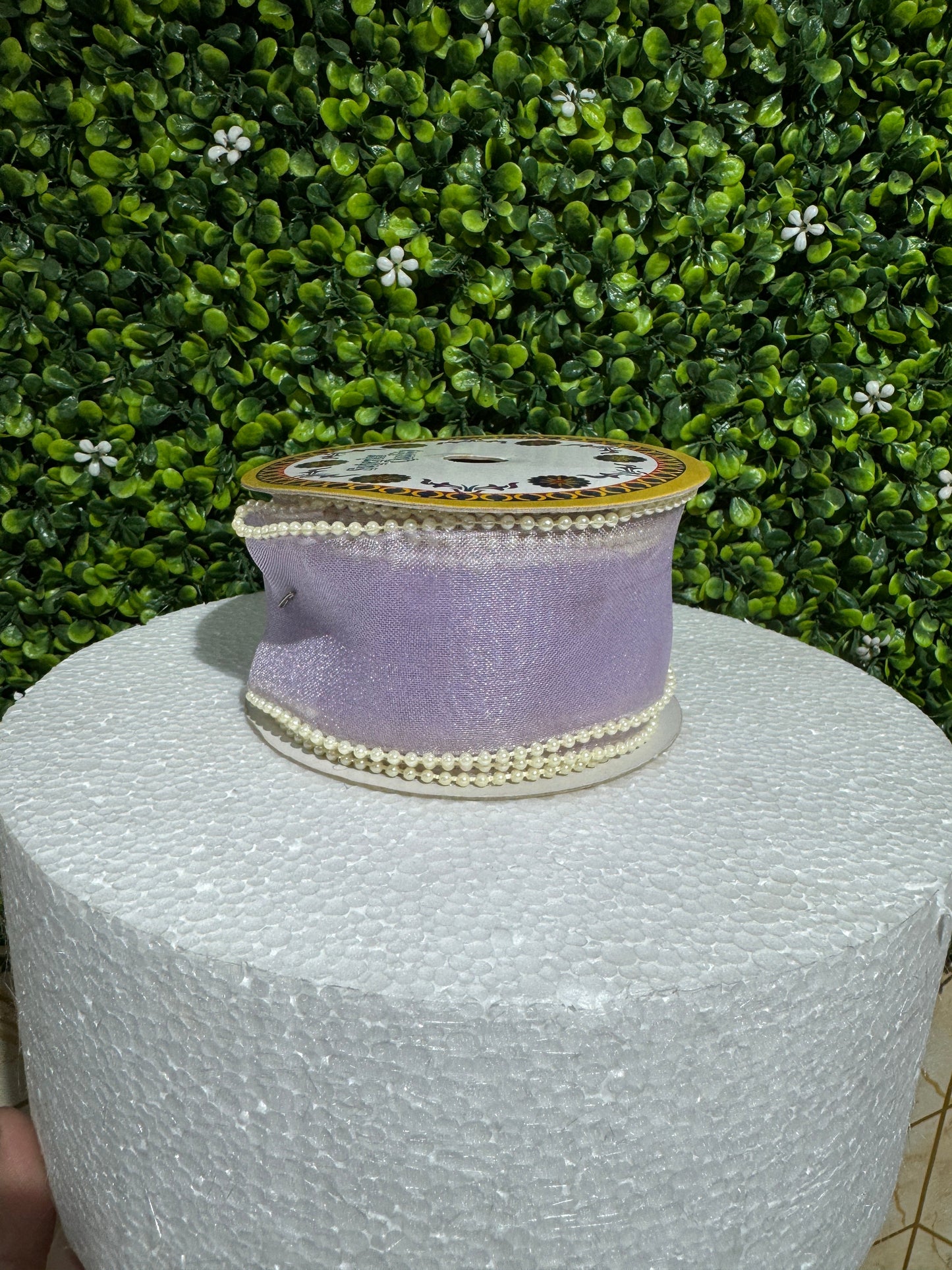 Pearl Ribbons 2" wide 9 meters long