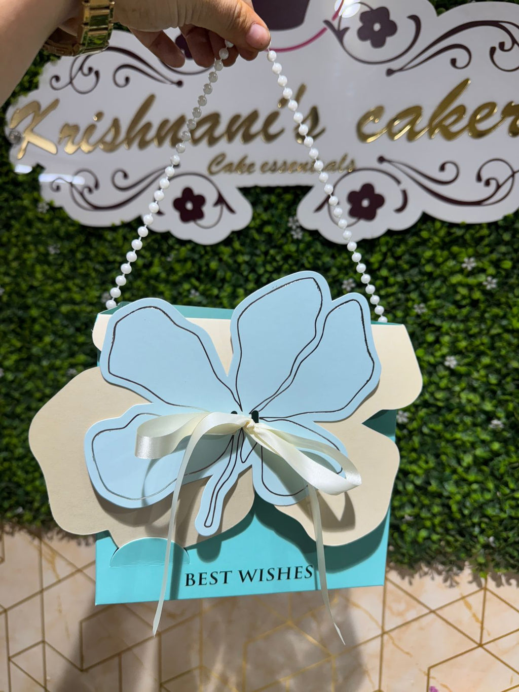 Floral Hamper Bag (Pack of 10 pieces)