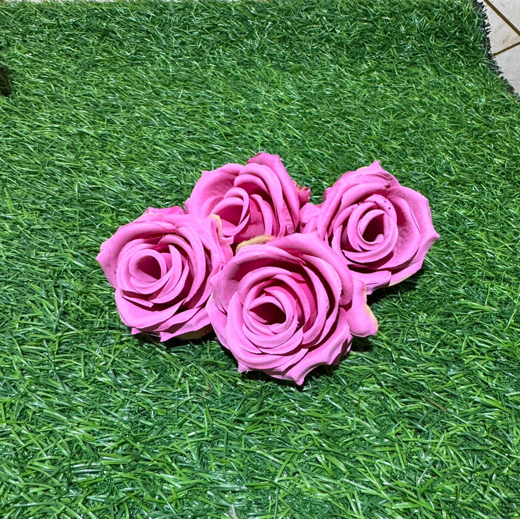 New Rose Flower (4 Pcs)
