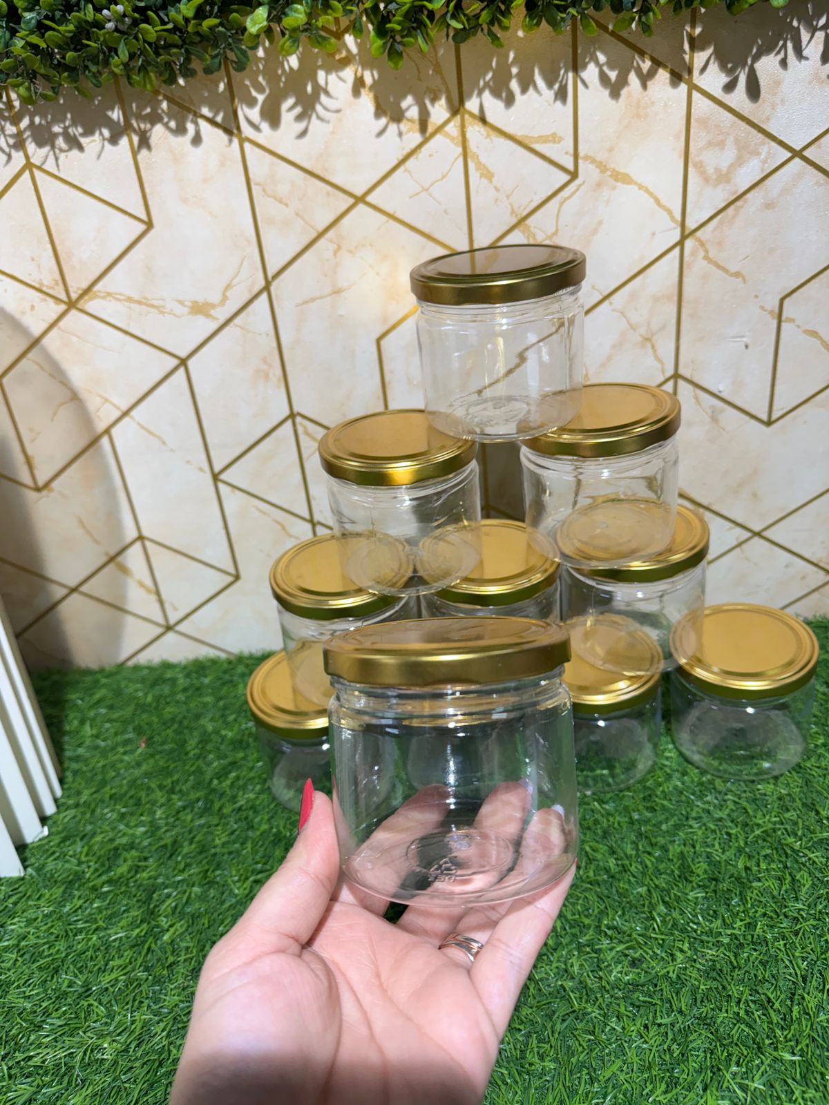 Plastic Jar (Pack of 10)