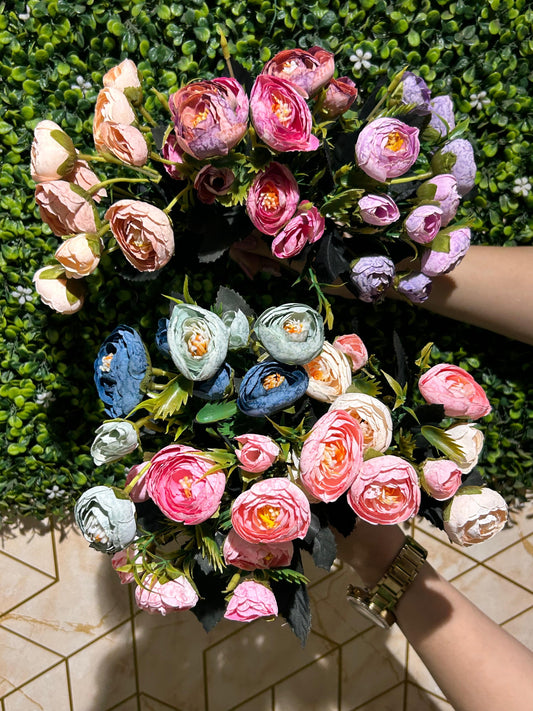 Fake Peony Bunch
