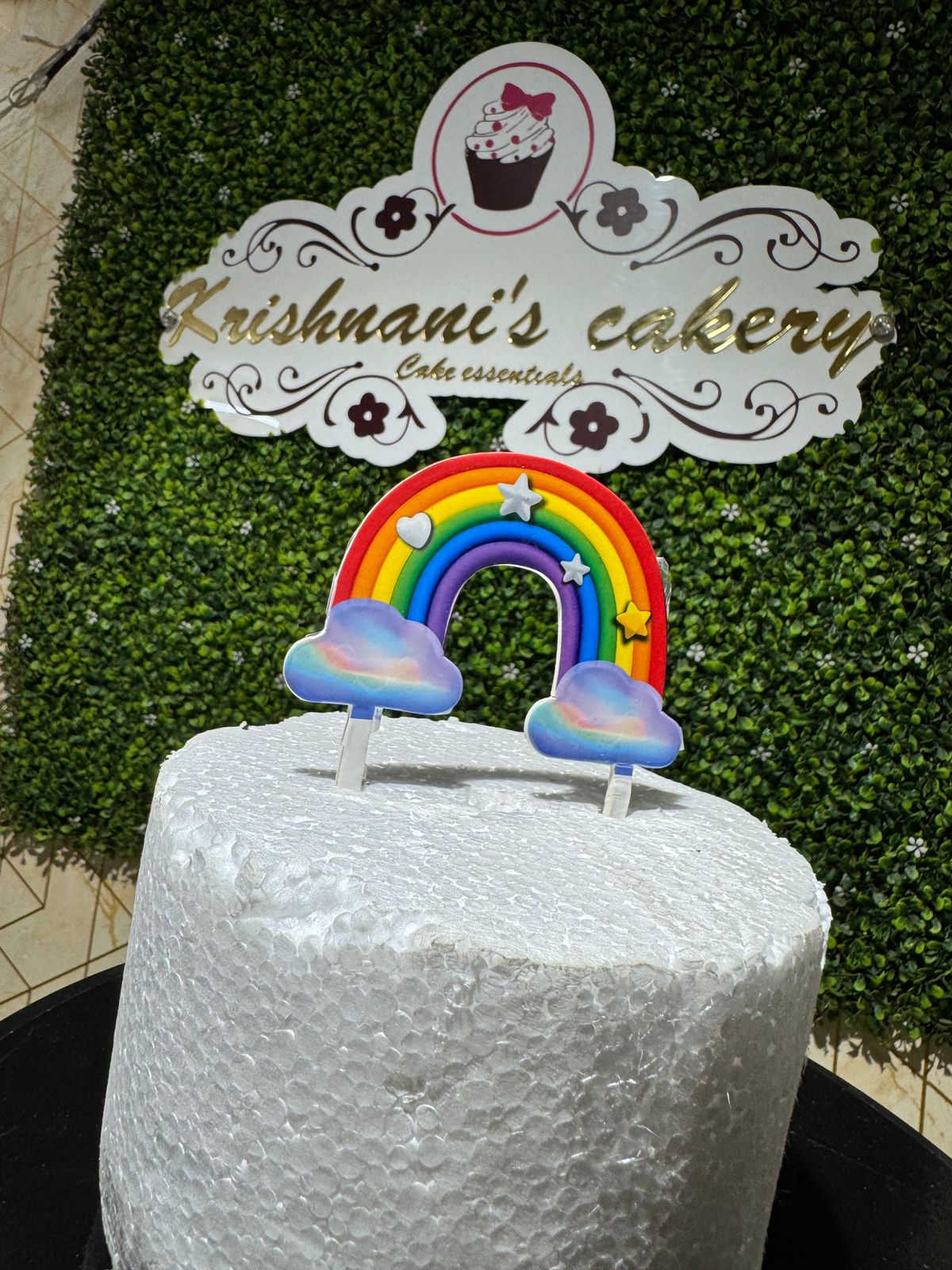 Rainbow Cake Topper