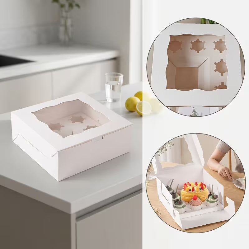 Bento Cake & Cupcake Box | 1 Cake + 5 Cupcakes