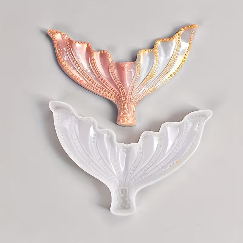 3pcs Mermaid Fish Tail Silicone Mold Set