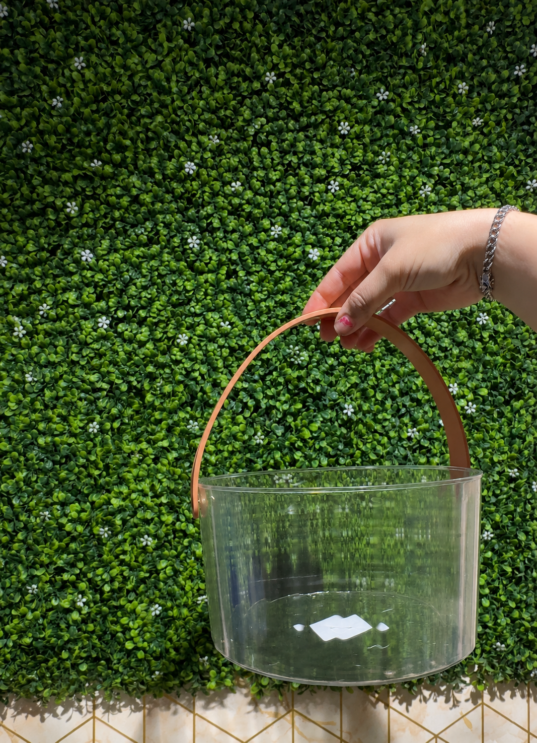 Acrylic Basket Hamper