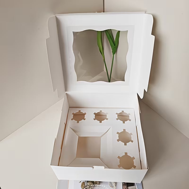 Bento Cake & Cupcake Box | 1 Cake + 5 Cupcakes