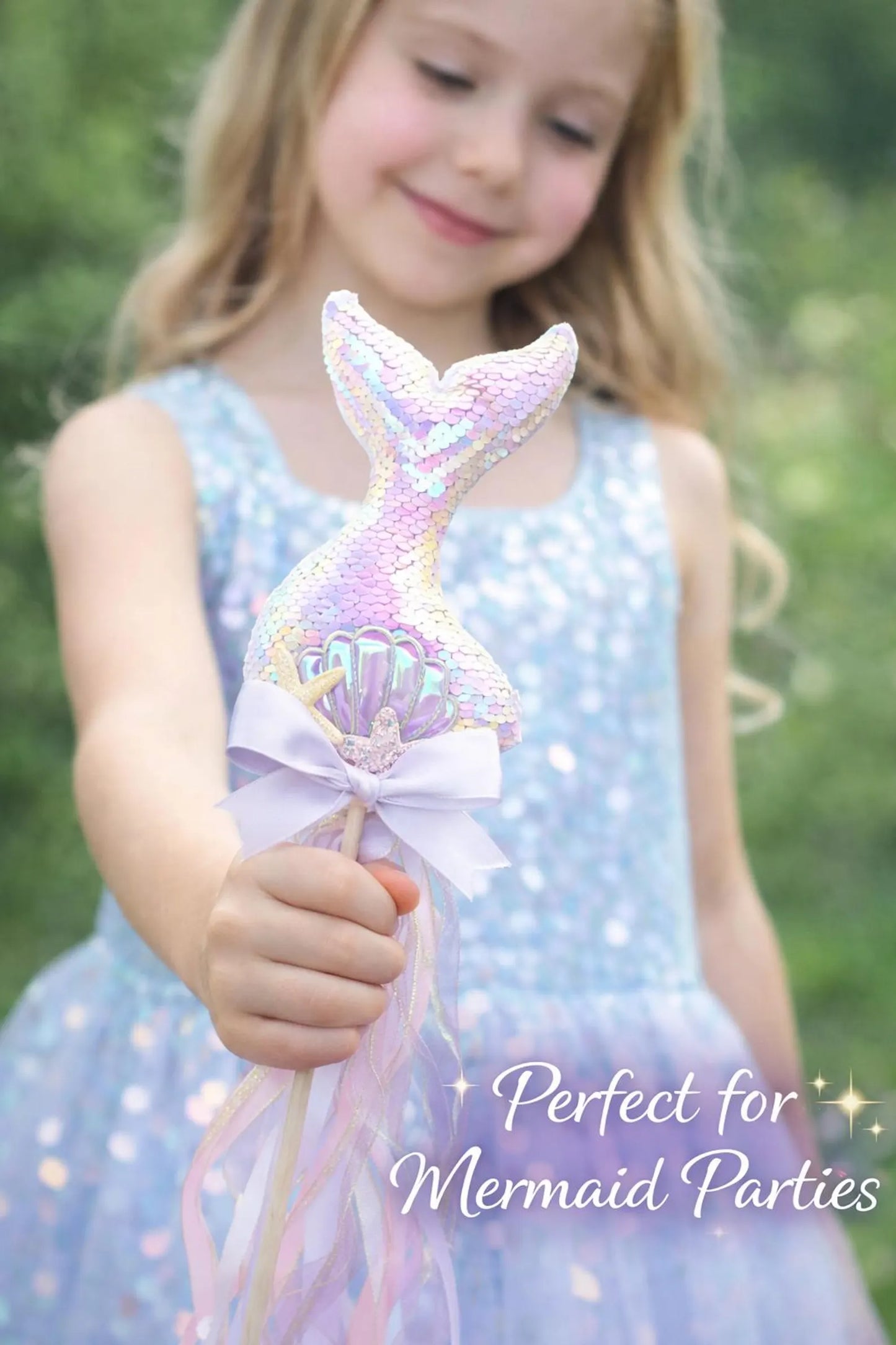 Sequin Mermaid Tail Topper