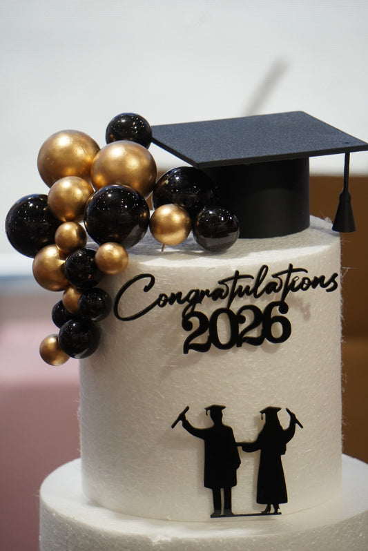 Graduation 2026 Toppers Set