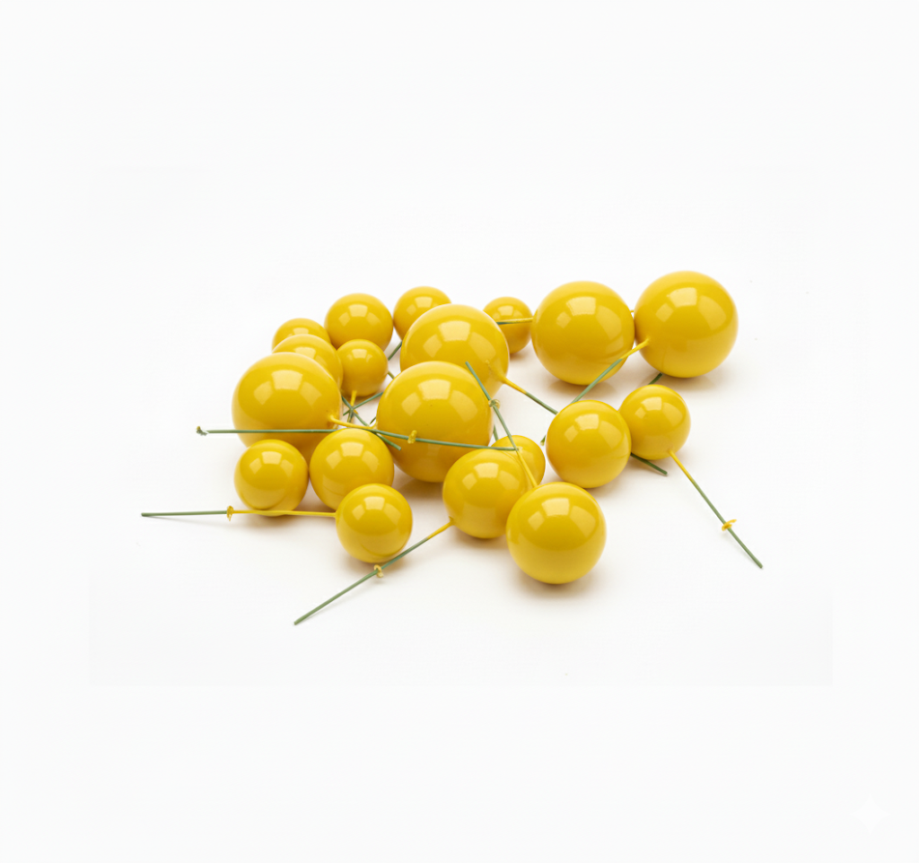 Multi Coloured Faux Balls