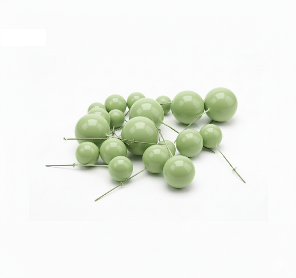 Multi Coloured Faux Balls